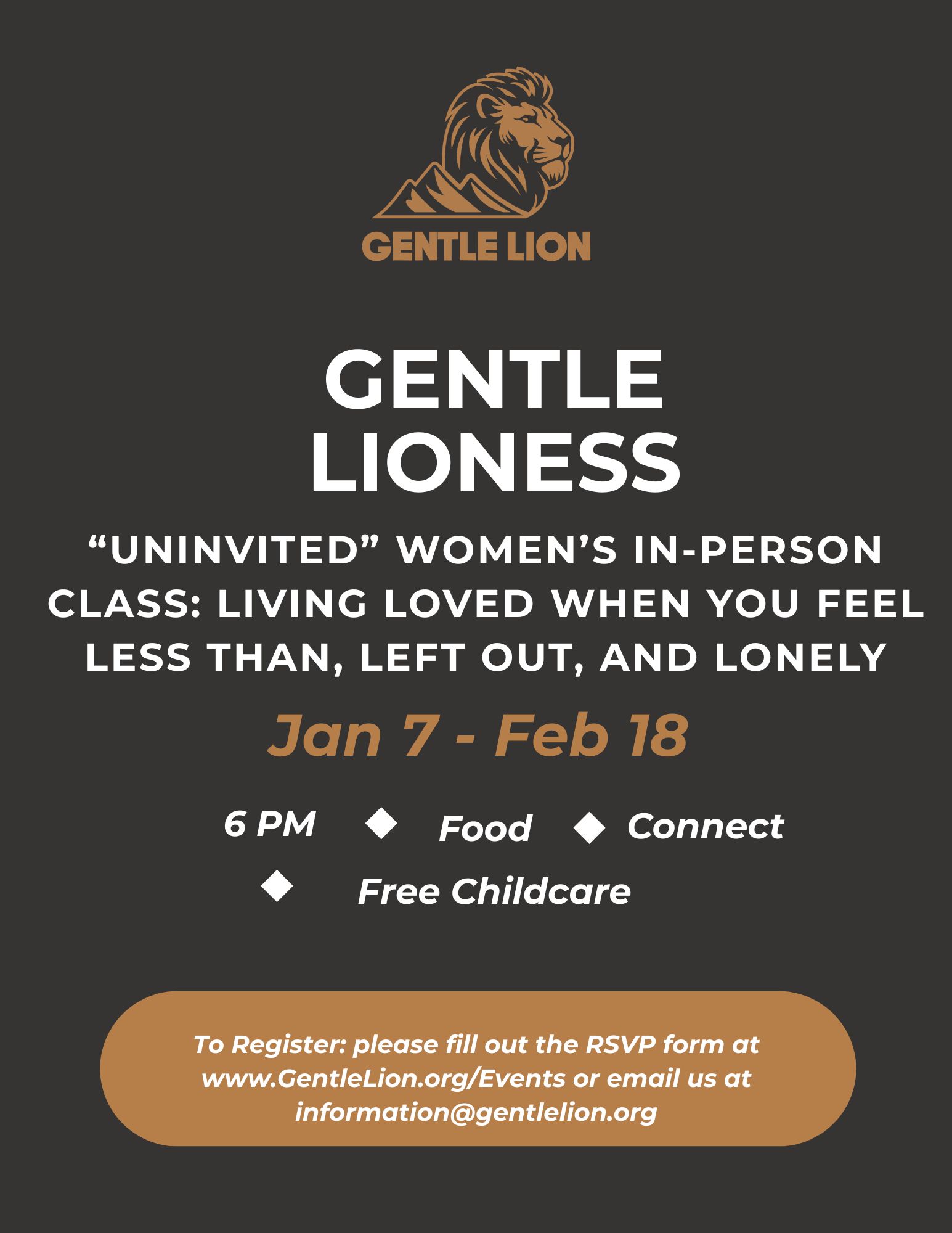 Gentle Lioness Flyer