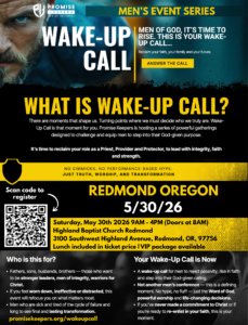 Promise Keepers Wake Up Call